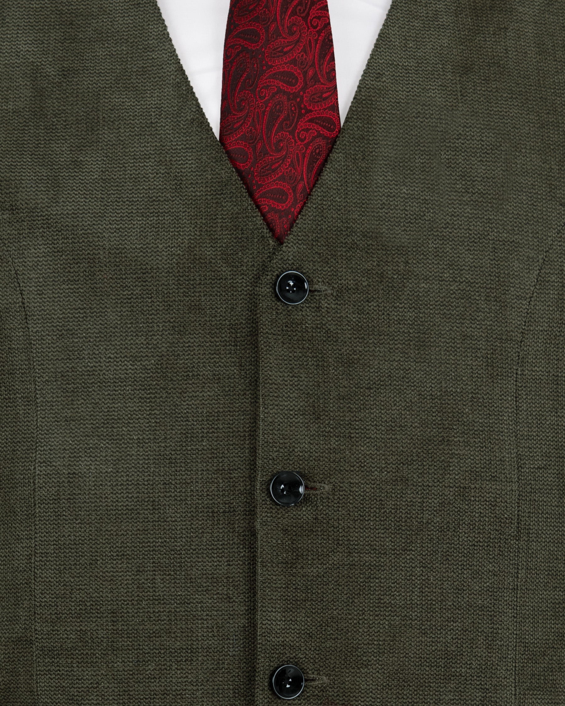 Merlin Green Premium Cotton Waistcoat V1299-36, V1299-38, V1299-40, V1299-42, V1299-44, V1299-46, V1299-48, V1299-50, V1299-52, V1299-54, V1299-56, V1299-58, V1299-60