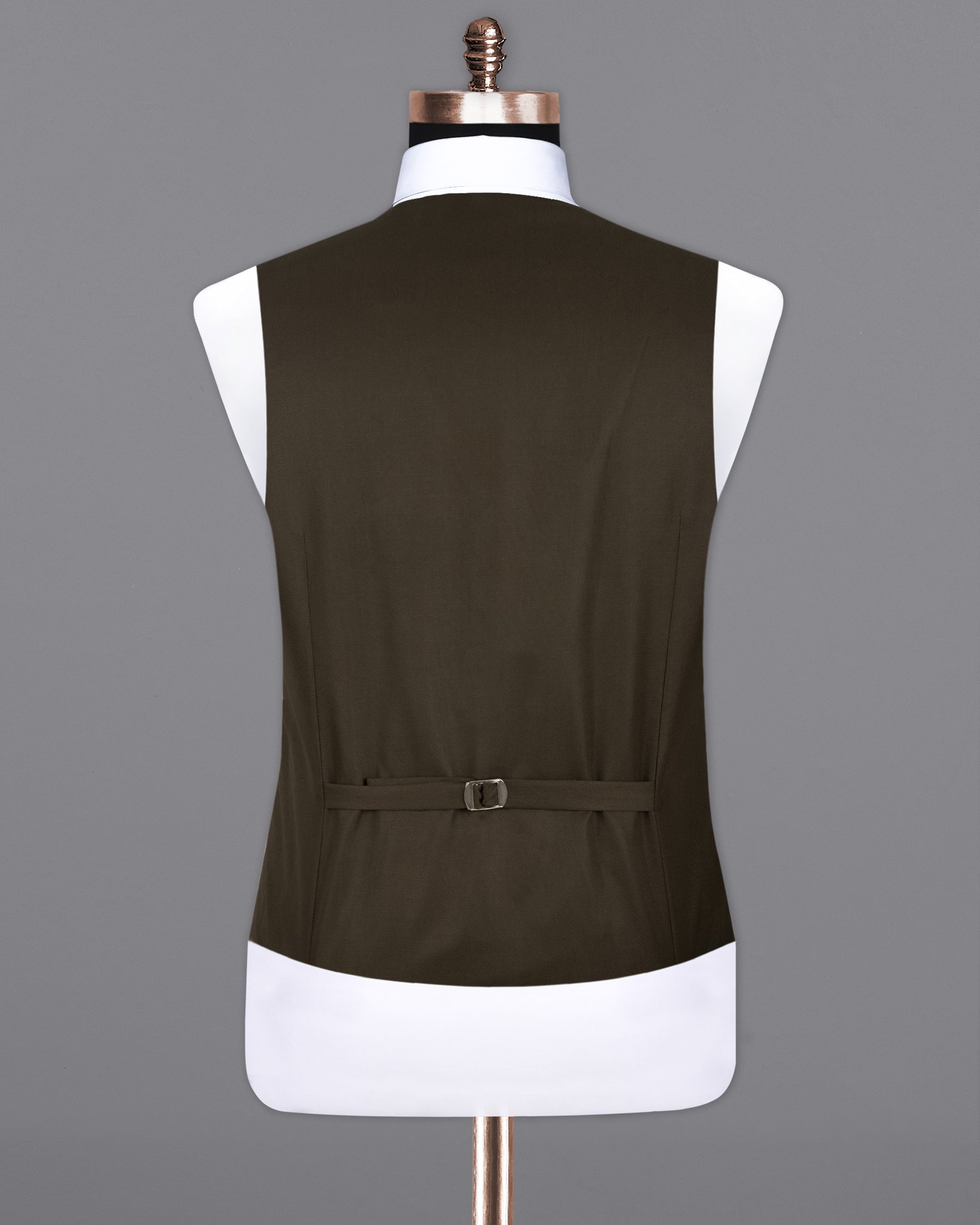 Mondo Brown Premium Cotton Waistcoat V1312-36, V1312-38, V1312-40, V1312-42, V1312-44, V1312-46, V1312-48, V1312-50, V1312-52, V1312-54, V1312-56, V1312-58, V1312-60