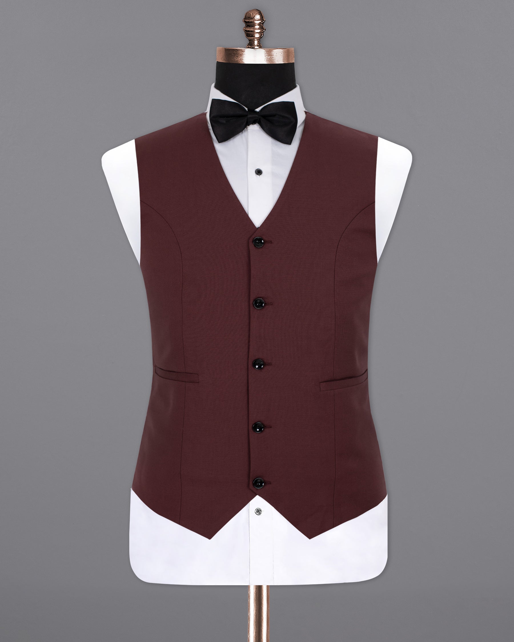 Tamarind Wool Rich  Waistcoat