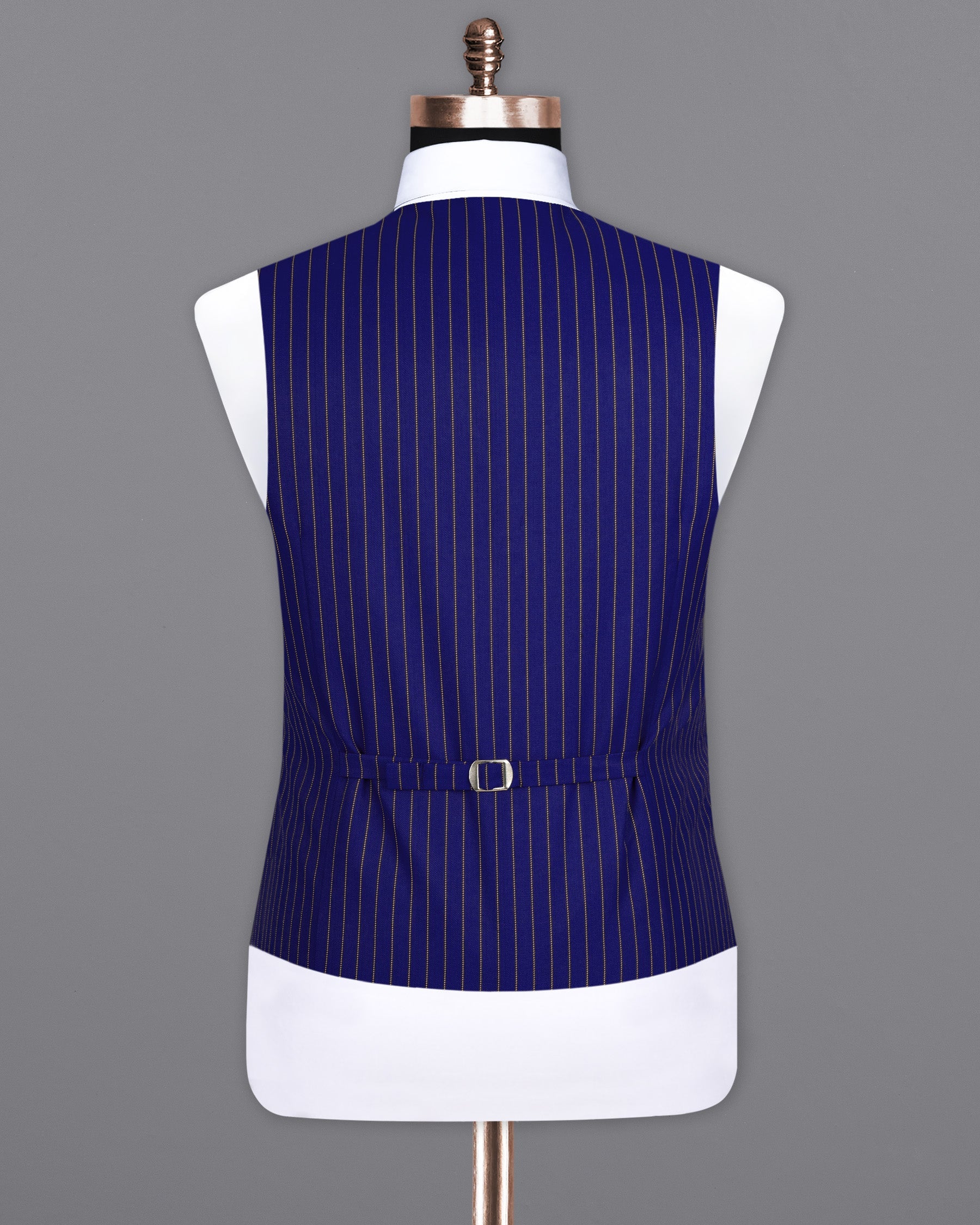 Violet Striped Wool Rich Waistcoat V1502-36, V1502-38, V1502-40, V1502-42, V1502-44, V1502-46, V1502-48, V1502-50, V1502-52, V1502-54, V1502-56, V1502-58, V1502-60