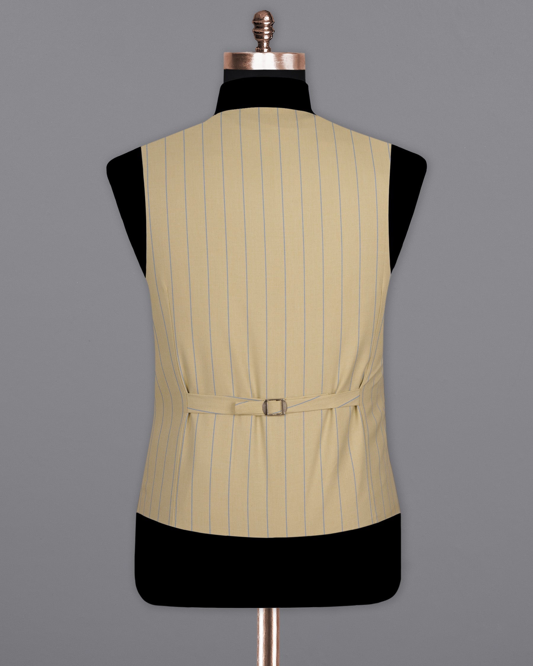 Pavlova Cream Striped Woolrich Waistcoat V1523-36, V1523-38, V1523-40, V1523-42, V1523-44, V1523-46, V1523-48, V1523-50, V1523-52, V1523-54, V1523-56, V1523-58, V1523-60