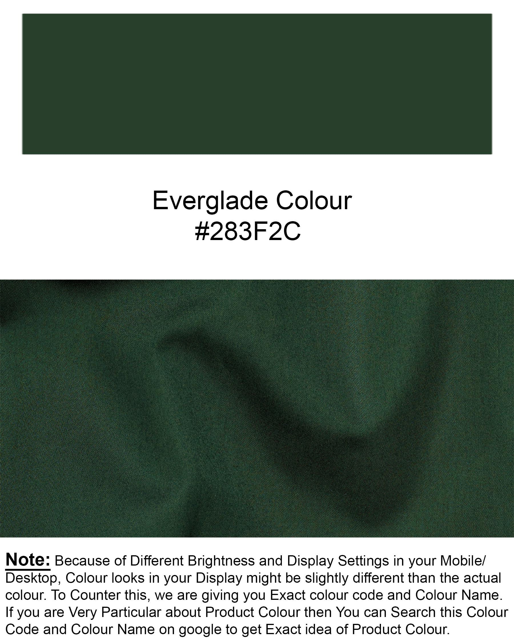 Everglade Green Textured Waistcoat