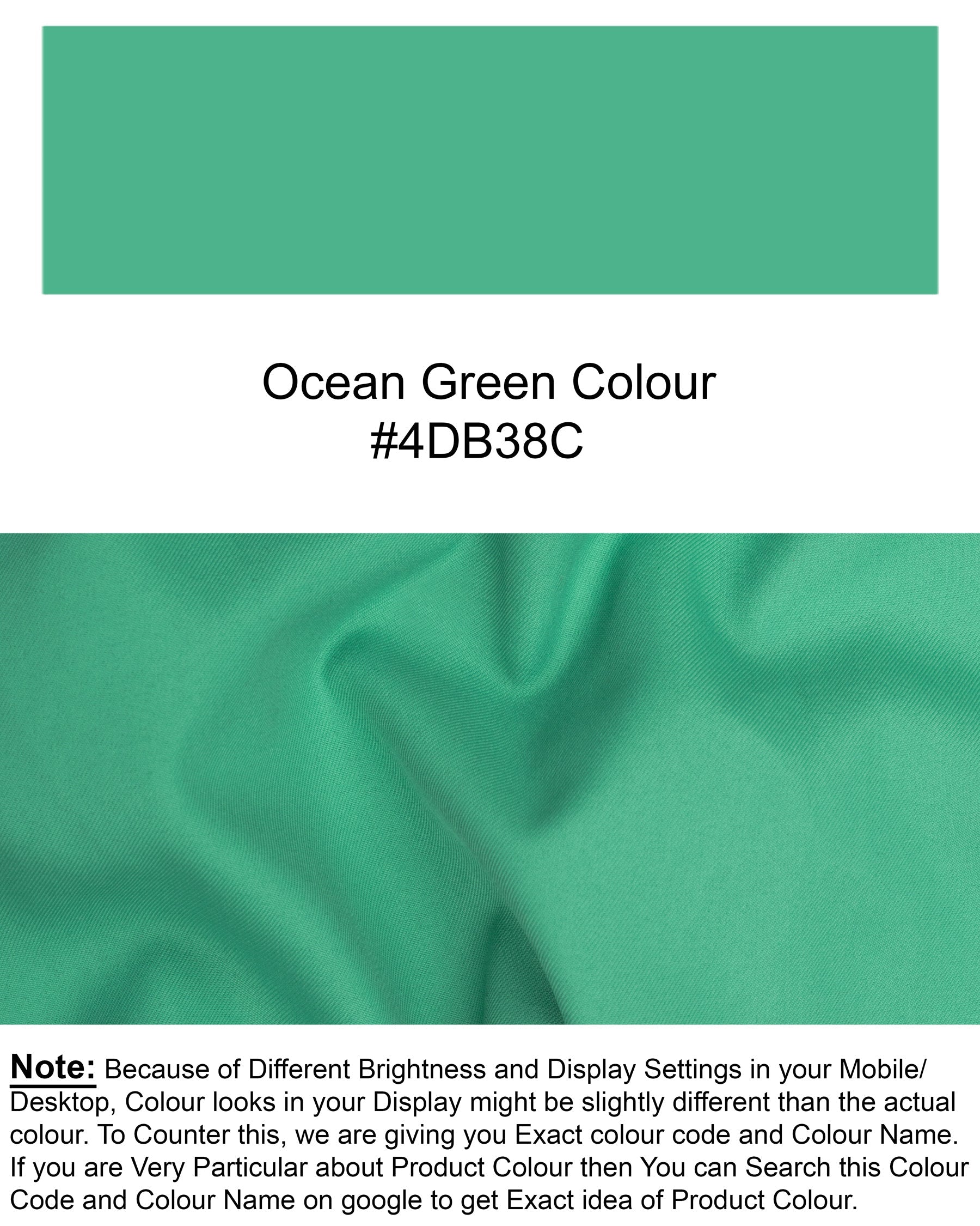 Ocean Green Sports Waistcoat V1750-36, V1750-38, V1750-40, V1750-42, V1750-44, V1750-46, V1750-48, V1750-50, V1750-52, V1750-54, V1750-56, V1750-58, V1750-60