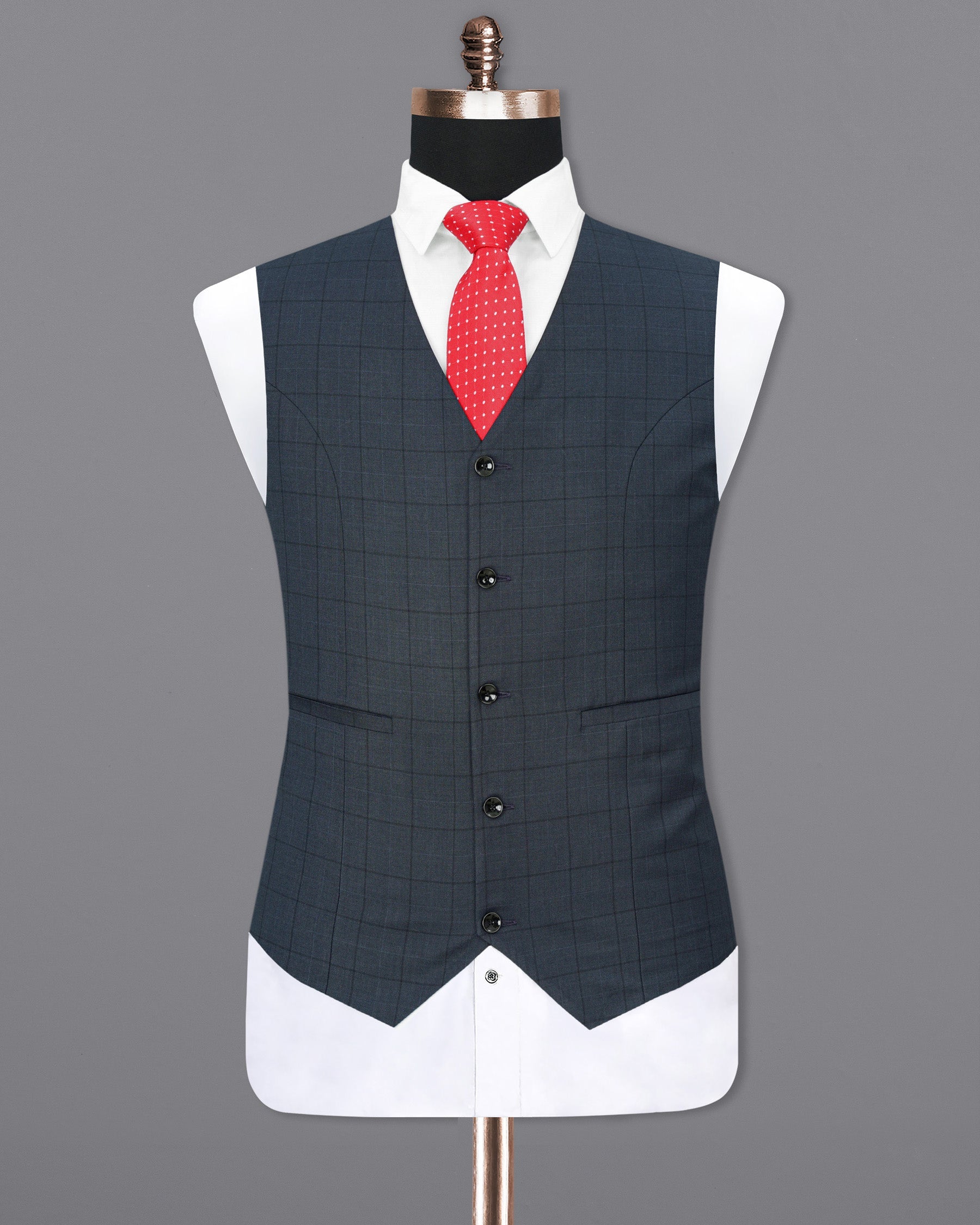 lridium with mirage plaid Waistcoat V1888-36, V1888-38, V1888-40, V1888-42, V1888-44, V1888-46, V1888-48, V1888-50, V1888-52, V1888-54, V1888-56, V1888-58, V1888-60