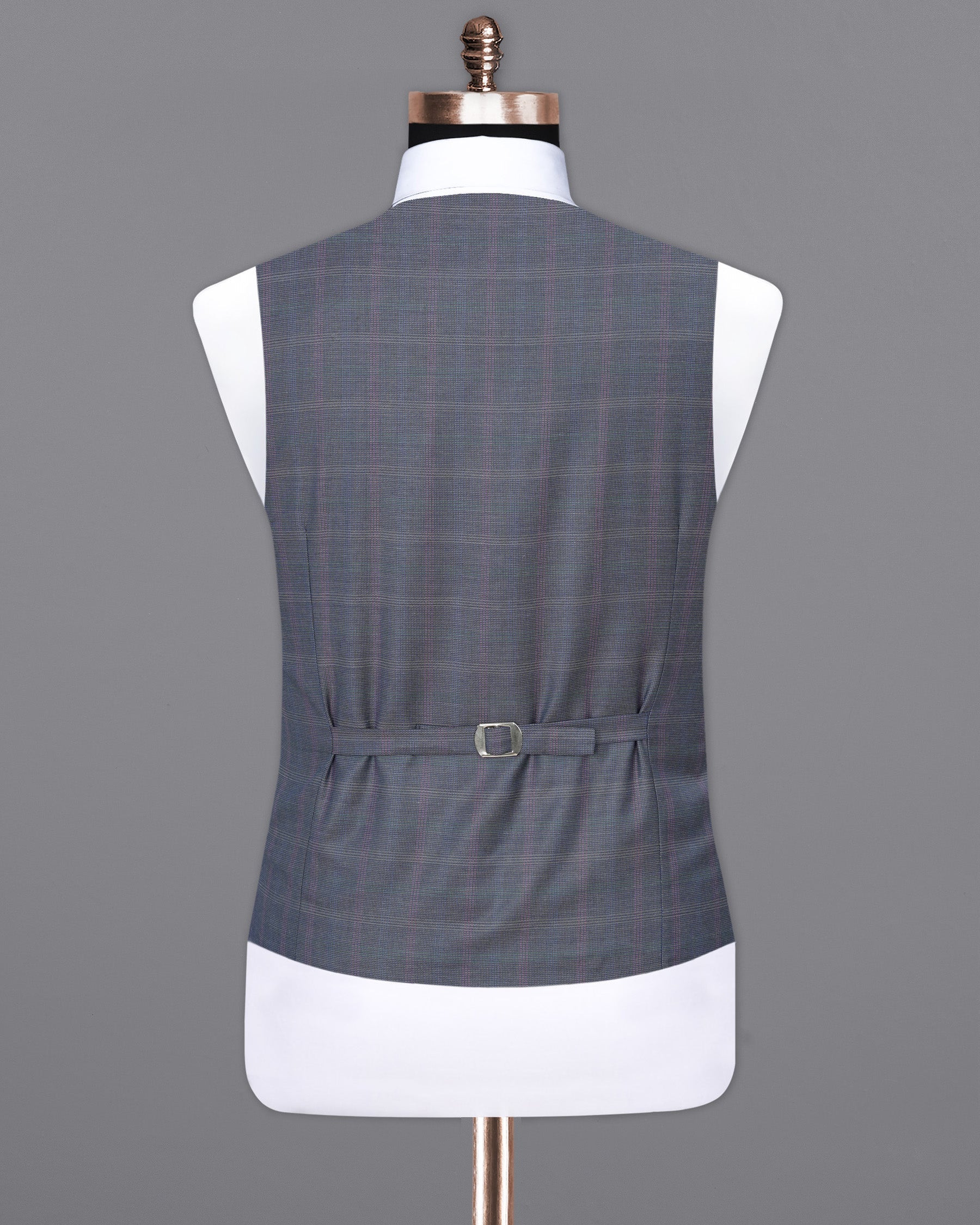 Storm Dust Plaid Waistcoat V1889-36, V1889-38, V1889-40, V1889-42, V1889-44, V1889-46, V1889-48, V1889-50, V1889-52, V1889-54, V1889-56, V1889-58, V1889-60