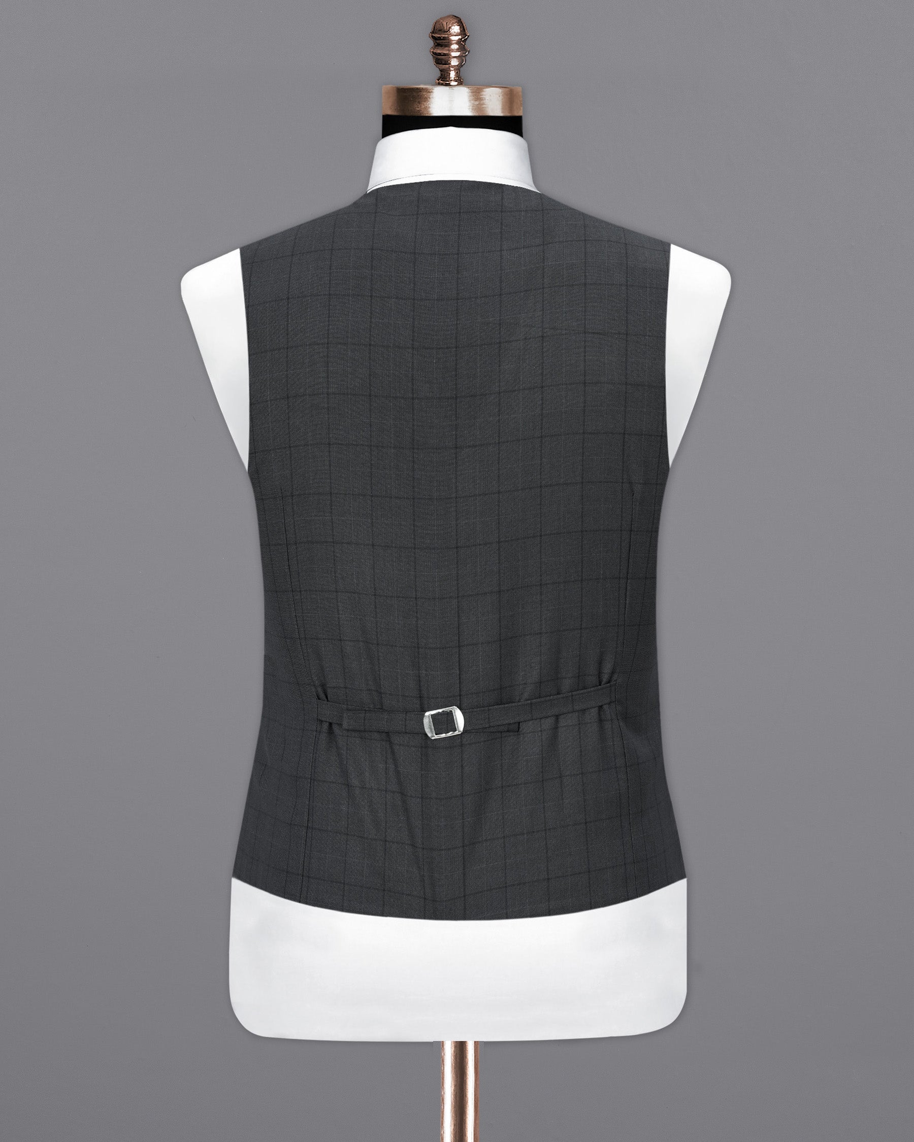 Gravel Grey With Zeus Textured Waistcoat V1893-36, V1893-38, V1893-40, V1893-42, V1893-44, V1893-46, V1893-48, V1893-50, V1893-52, V1893-54, V1893-56, V1893-58, V1893-60