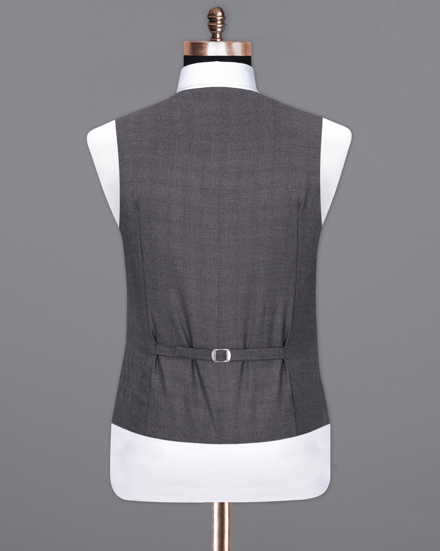 Gravel Gray Textured Waistcoat V1917-36, V1917-38, V1917-40, V1917-42, V1917-44, V1917-46, V1917-48, V1917-50, V1917-52, V1917-54, V1917-56, V1917-58, V1917-60