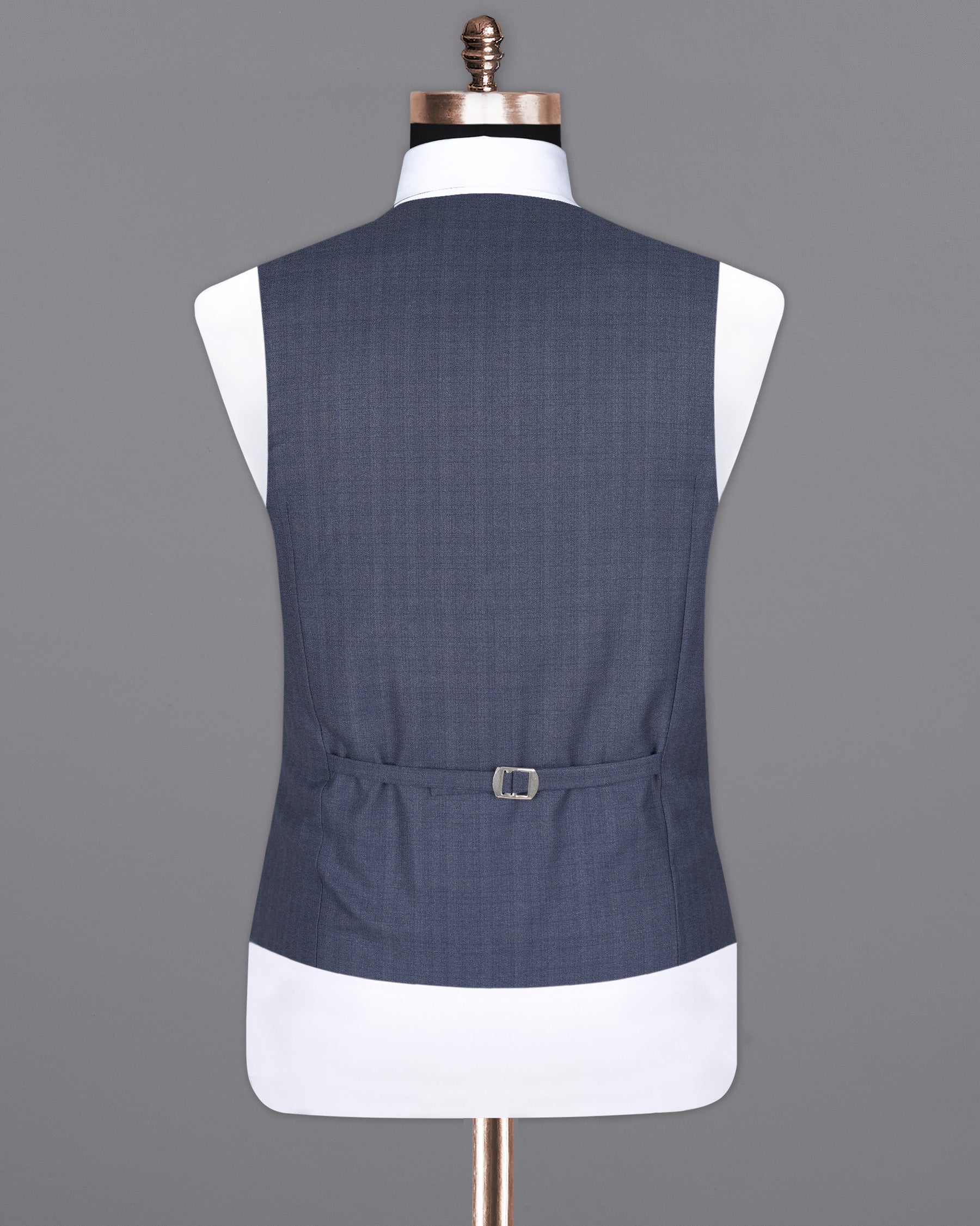 Limed Spruce Blue Plaid Waistcoat V1930-36, V1930-38, V1930-40, V1930-42, V1930-44, V1930-46, V1930-48, V1930-50, V1930-52, V1930-54, V1930-56, V1930-58, V1930-60