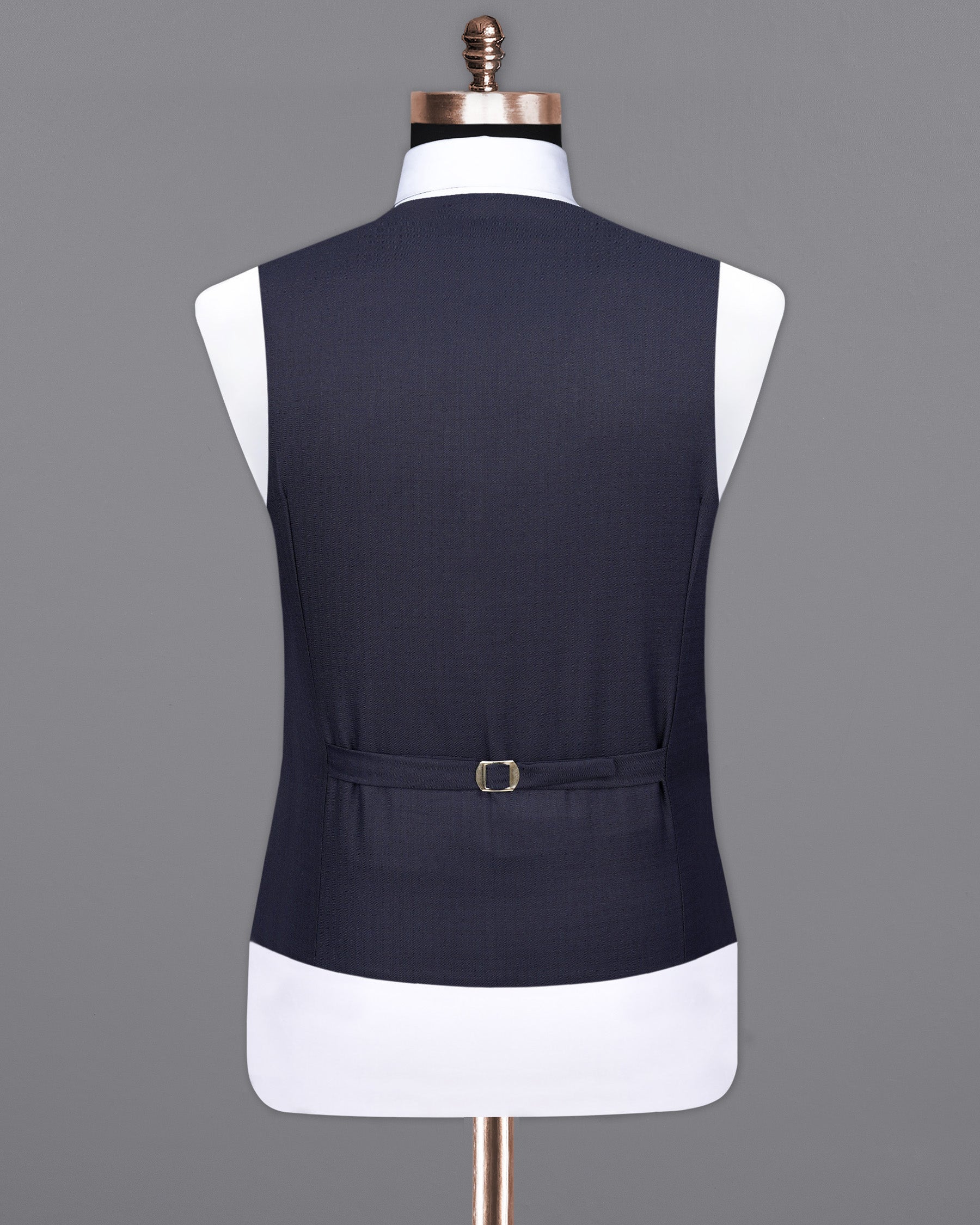 Bleached Cedar Blue Waistcoat V2000-36, V2000-38, V2000-40, V2000-42, V2000-44, V2000-46, V2000-48, V2000-50, V2000-52, V2000-54, V2000-56, V2000-58, V2000-60