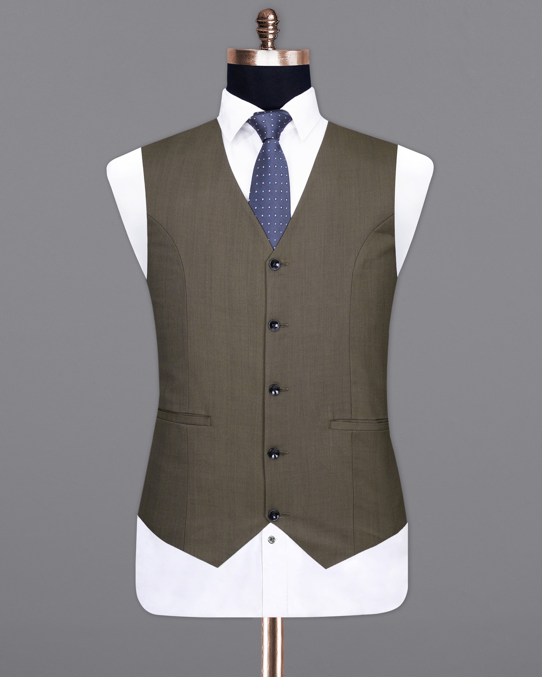 Mondo Brown Textured  Waistcoat V2003-36, V2003-38, V2003-40, V2003-42, V2003-44, V2003-46, V2003-48, V2003-50, V2003-52, V2003-54, V2003-56, V2003-58, V2003-60