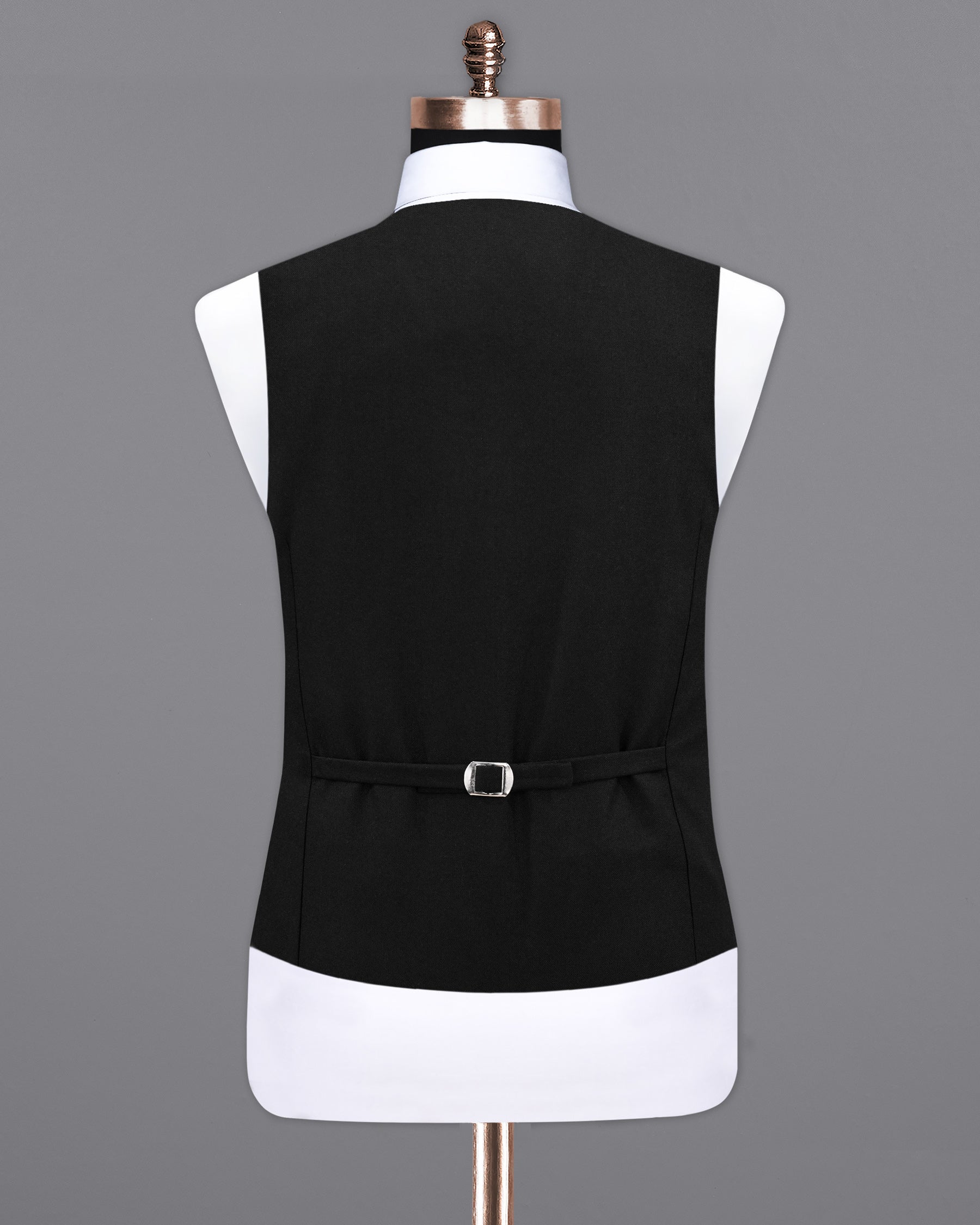 Jade Black Wool Rich Waistcoat V2131-36, V2131-38, V2131-40, V2131-42, V2131-44, V2131-46, V2131-48, V2131-50, V2131-52, V2131-54, V2131-56, V2131-58, V2131-60