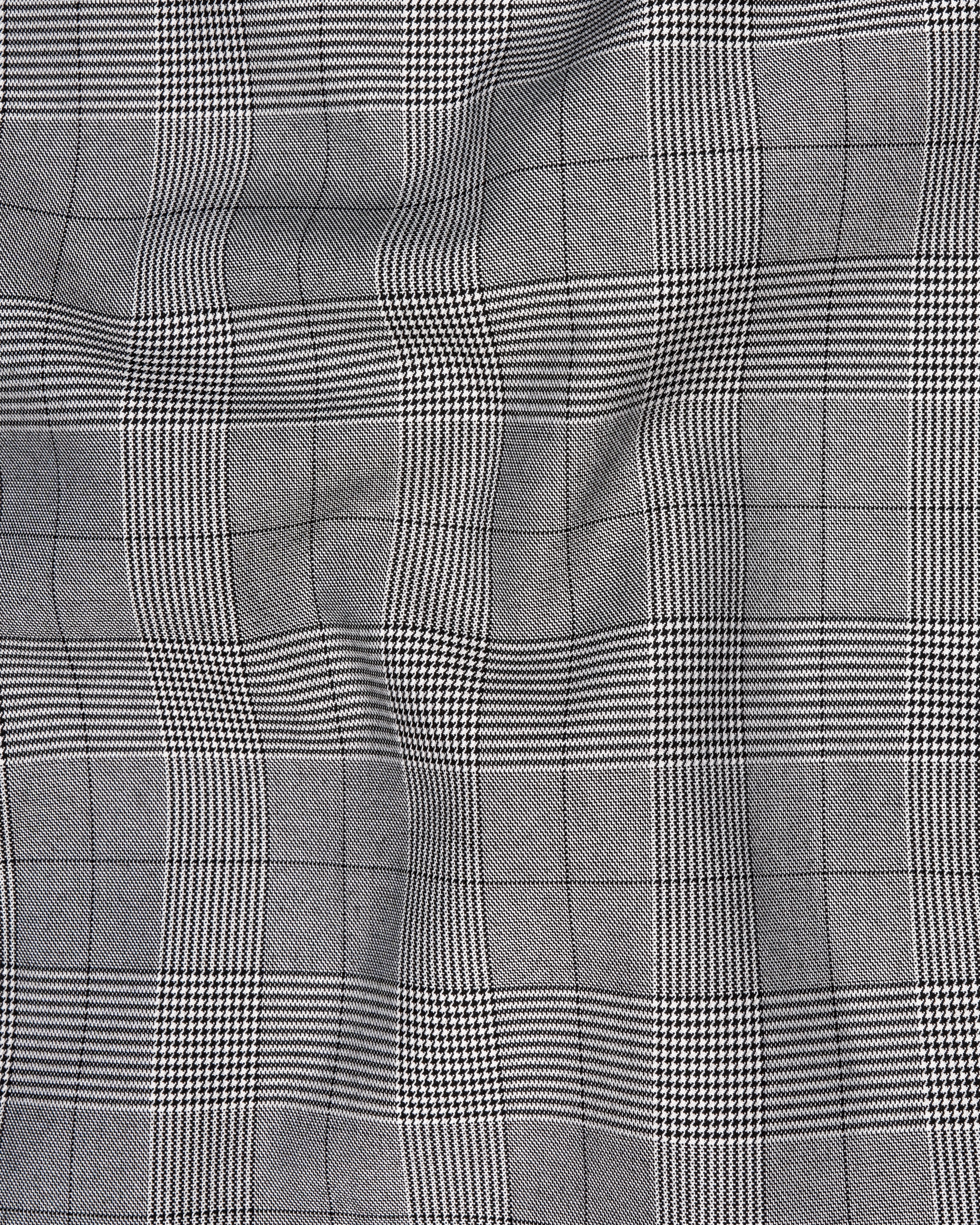 Storm Dust Gray Plaid Waistcoat V2267-36, V2267-38, V2267-40, V2267-42, V2267-44, V2267-46, V2267-48, V2267-50, V2267-52, V2267-54, V2267-56, V2267-58, V2267-60