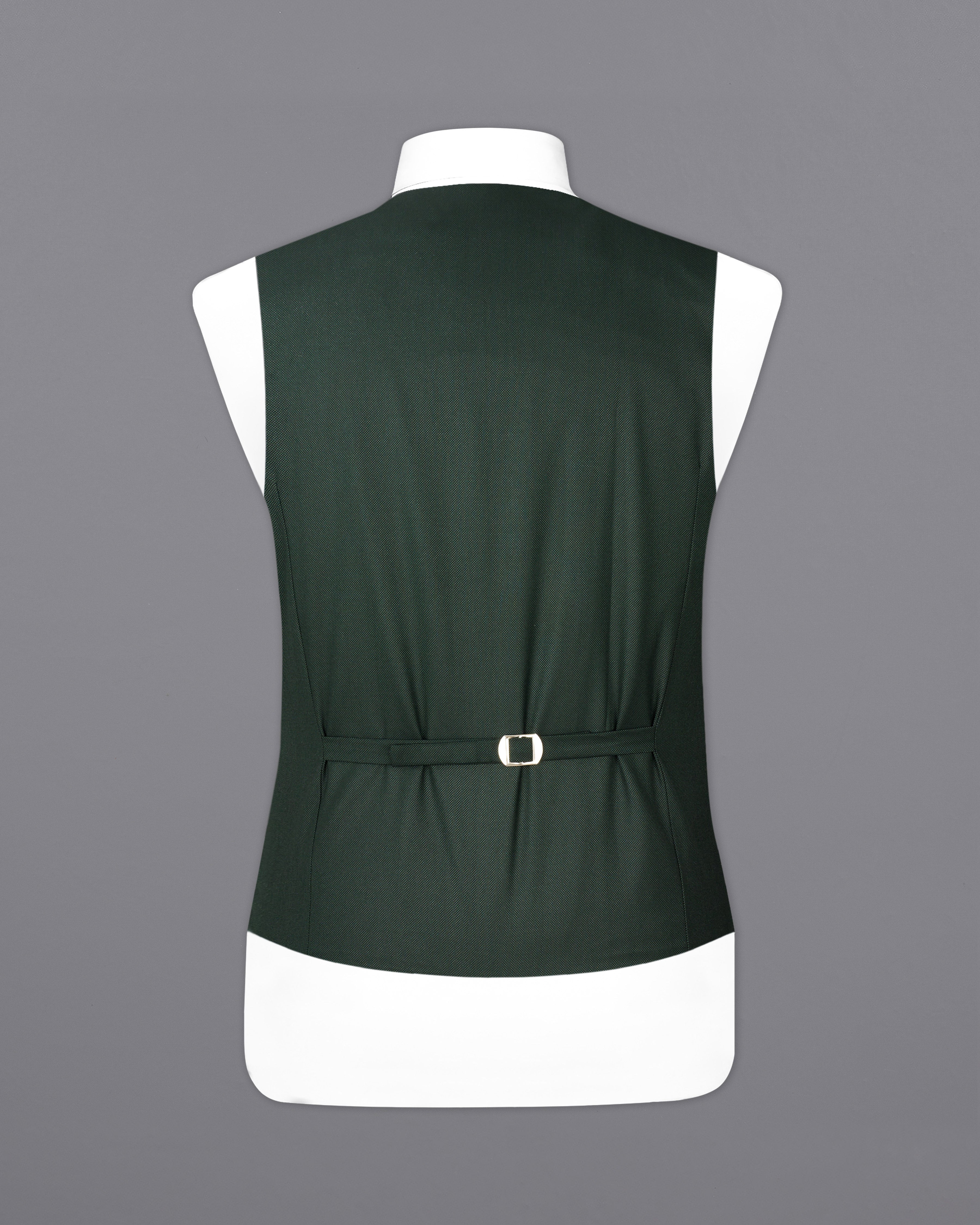 Heavy Metal Dark Green Waistcoat V2278-36, V2278-38, V2278-40, V2278-42, V2278-44, V2278-46, V2278-48, V2278-50, V2278-52, V2278-54, V2278-56, V2278-58, V2278-60