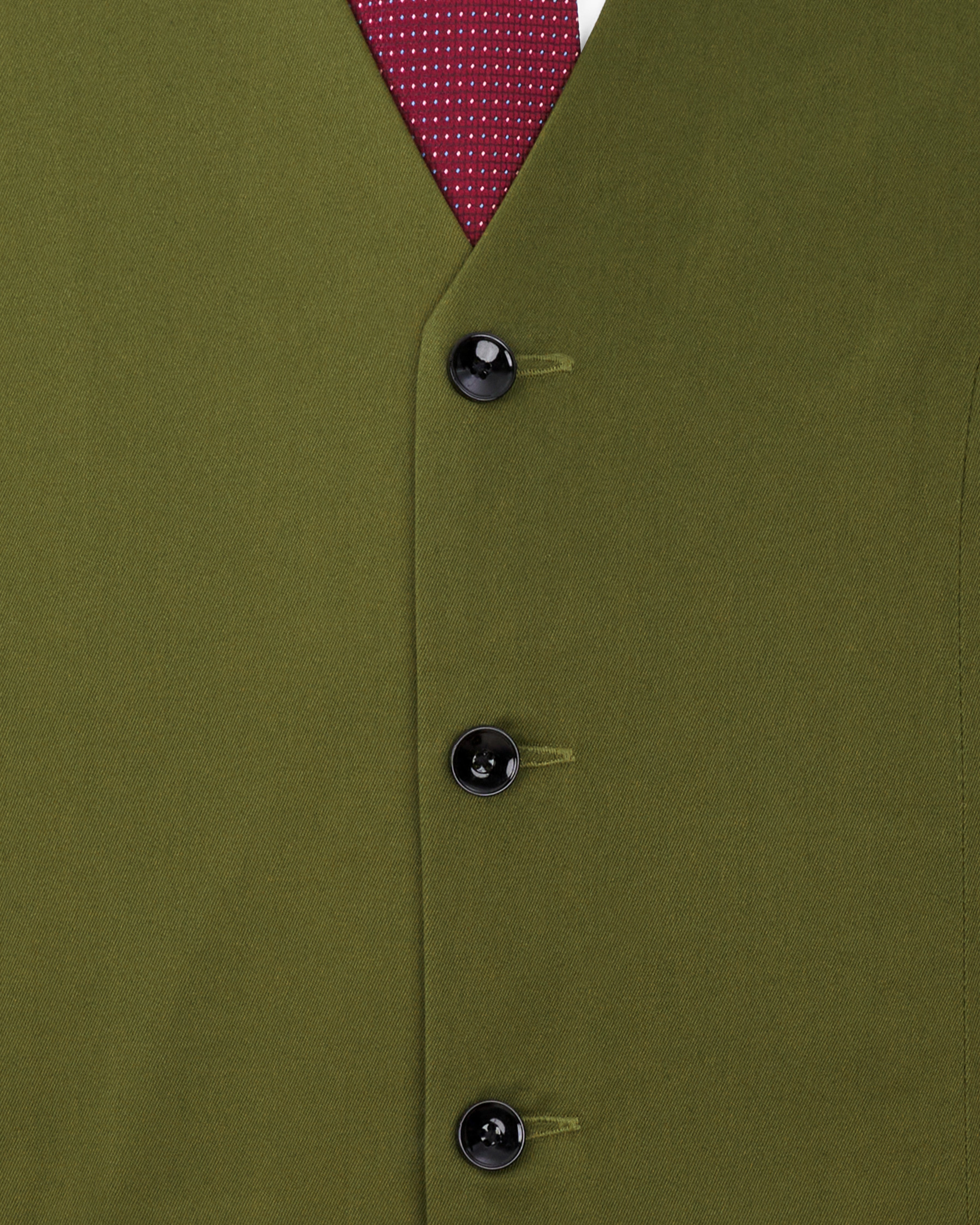 Saratoga Green Premium Cotton Waistcoat V2317-36, V2317-38, V2317-40, V2317-42, V2317-44, V2317-46, V2317-48, V2317-50, V2317-52, V2317-54, V2317-56, V2317-58, V2317-60