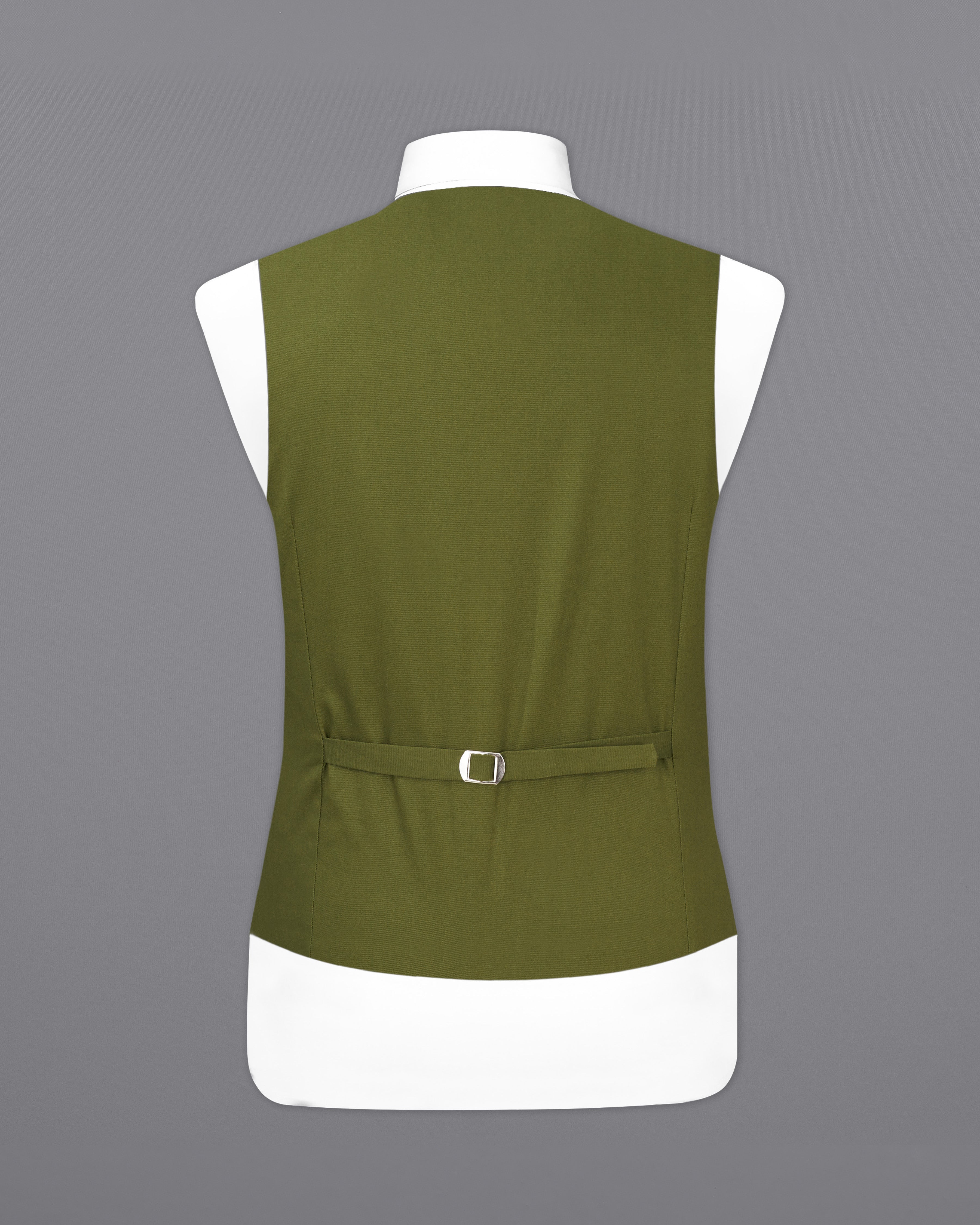 Saratoga Green Premium Cotton Waistcoat V2317-36, V2317-38, V2317-40, V2317-42, V2317-44, V2317-46, V2317-48, V2317-50, V2317-52, V2317-54, V2317-56, V2317-58, V2317-60