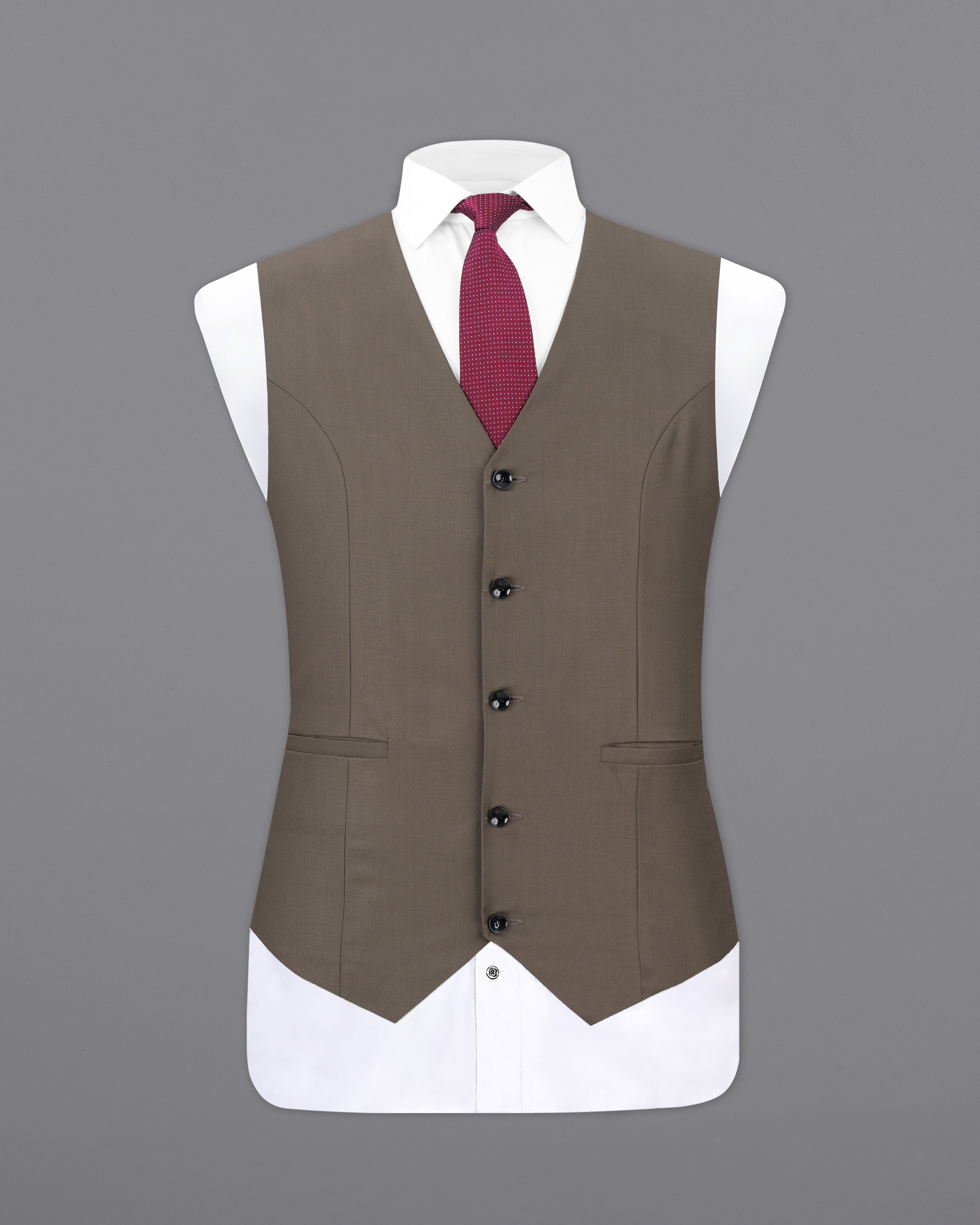 Bright White Designer Waistcoat V2545-36, V2545-38, V2545-40, V2545-42, V2545-44, V2545-46, V2545-48, V2545-50, V2545-54, V2545-54, V2545-56, V2545-58, V2545-60