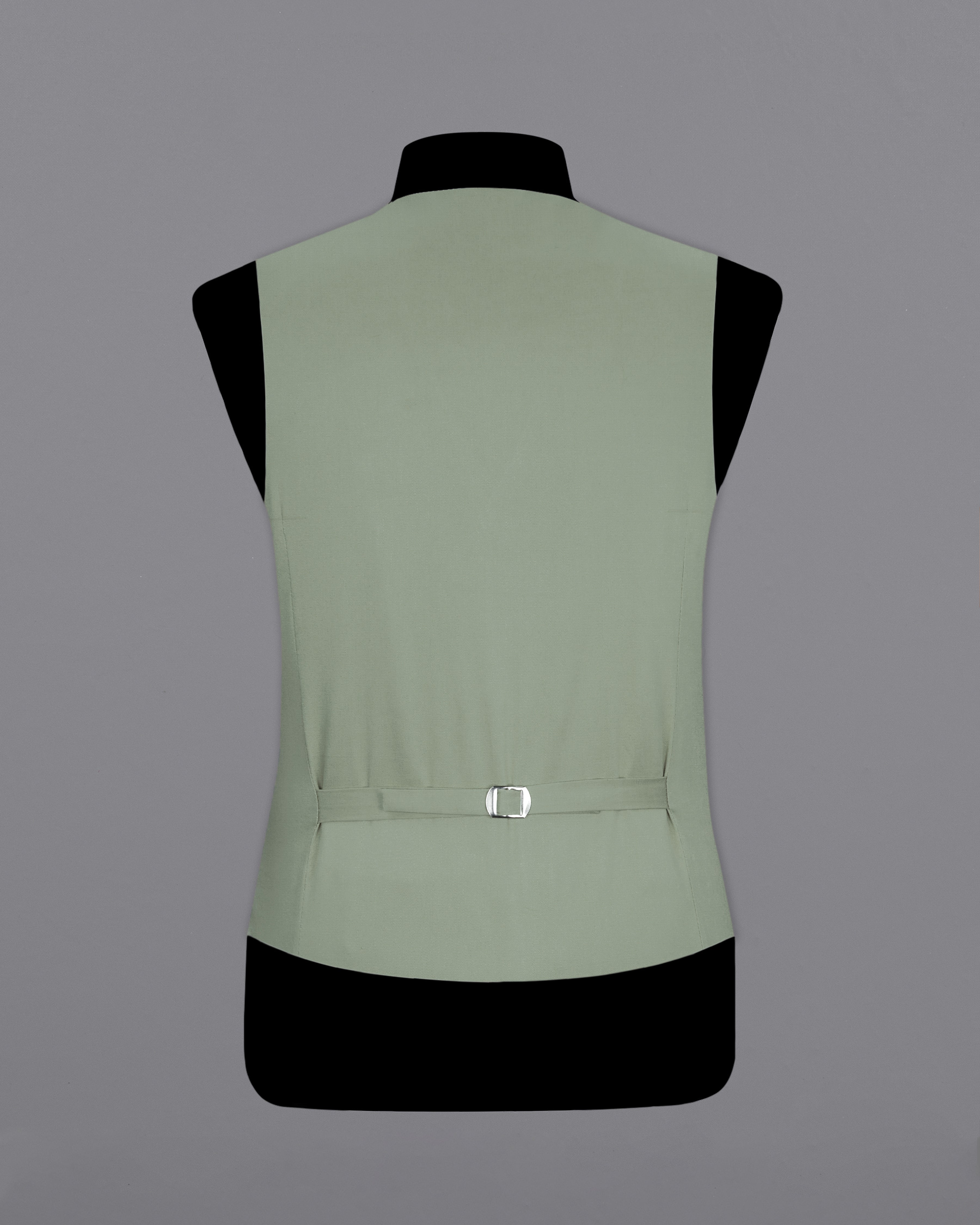 Granite Green Stretchable Premium Cotton traveler Waistcoat