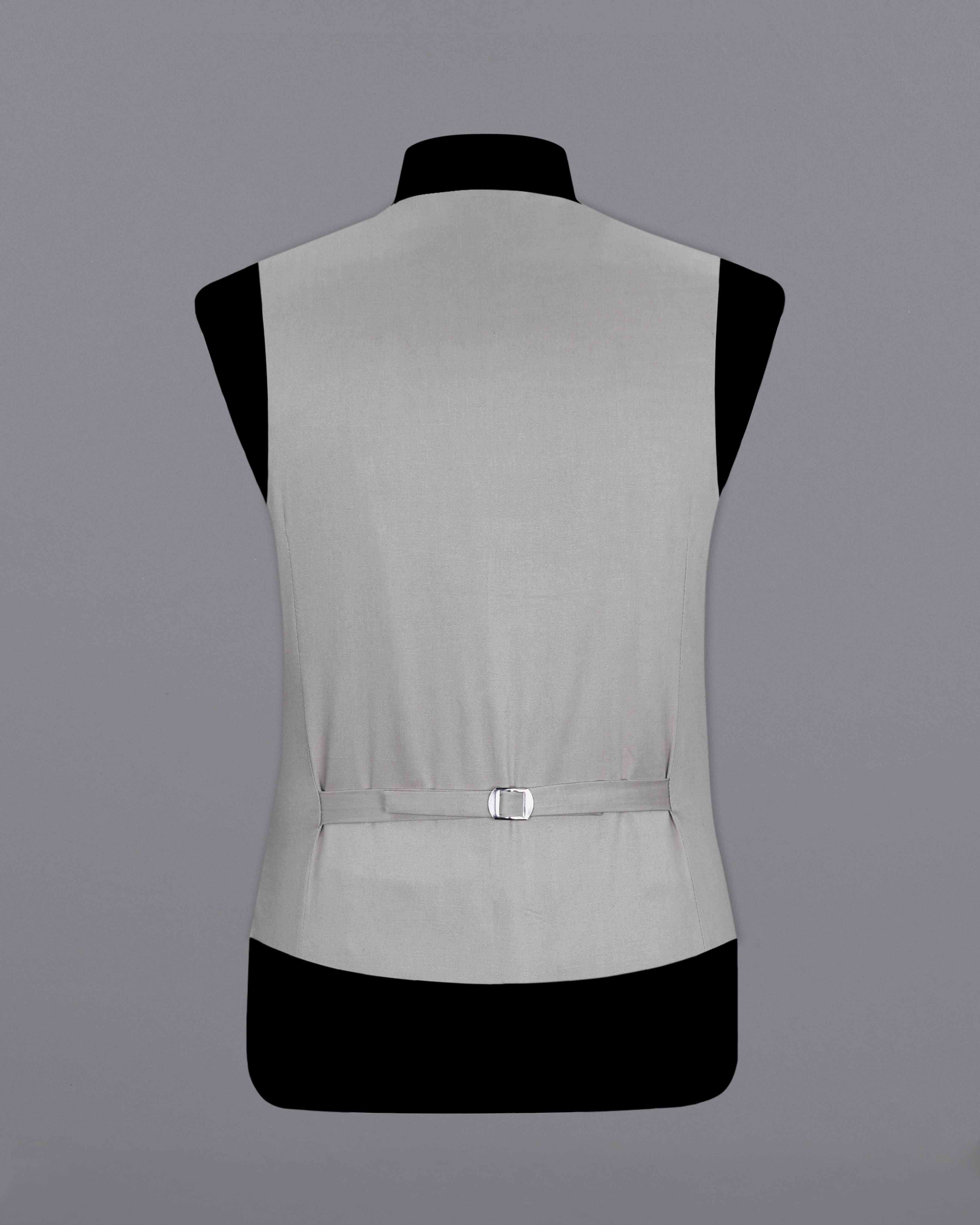 Martini Gray Stretchable Premium Cotton Waistcoat V2667-36, V2667-38, V2667-40, V2667-42, V2667-44, V2667-46, V2667-48, V2667-50, V2667-52, V2667-54, V2667-56, V2667-58, V2667-60