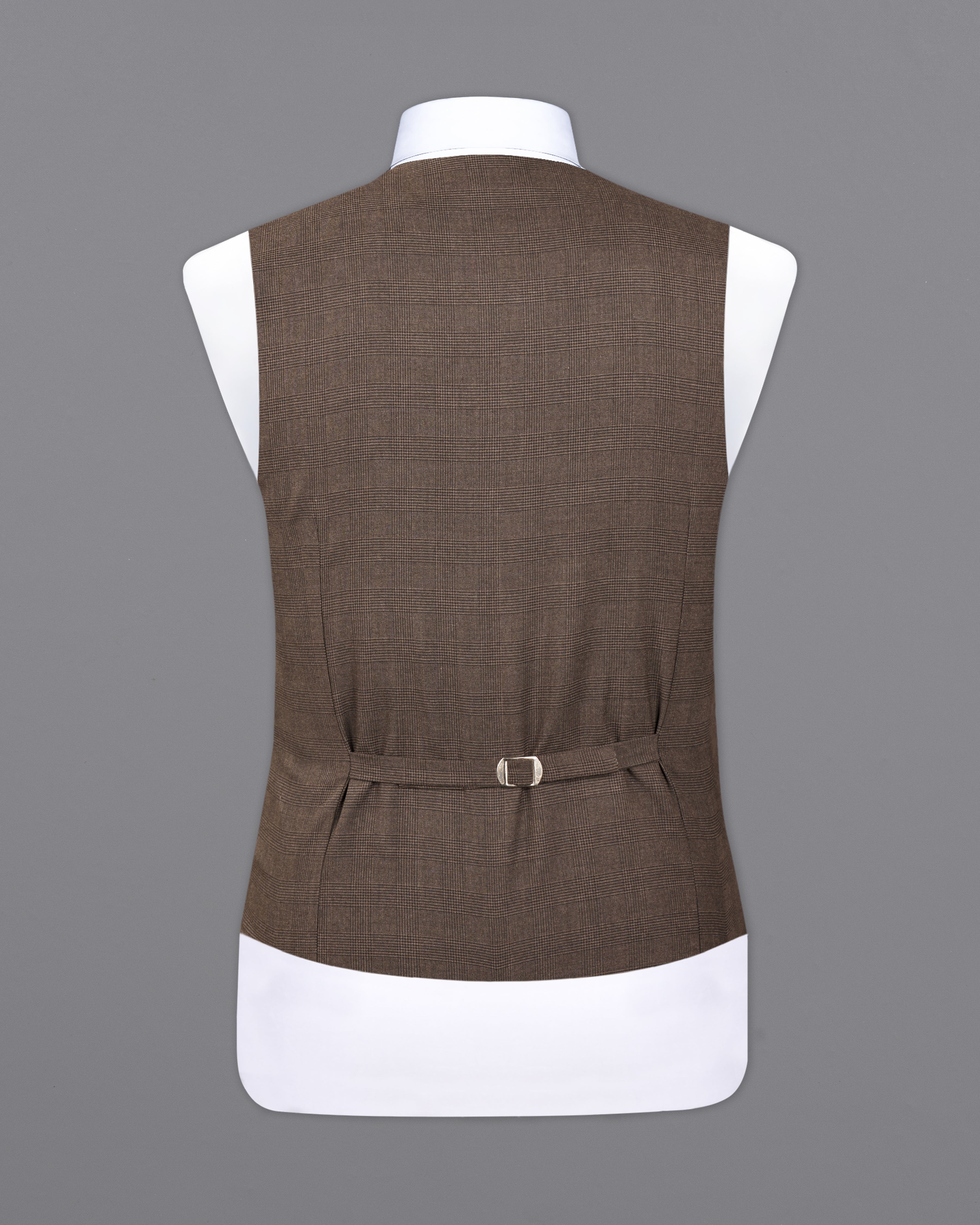 Taupe Coffee Brown Waistcoat V2703-36, V2703-38, V2703-40, V2703-42, V2703-44, V2703-46, V2703-48, V2703-50, V2703-52, V2703-54, V2703-56, V2703-58, V2703-60