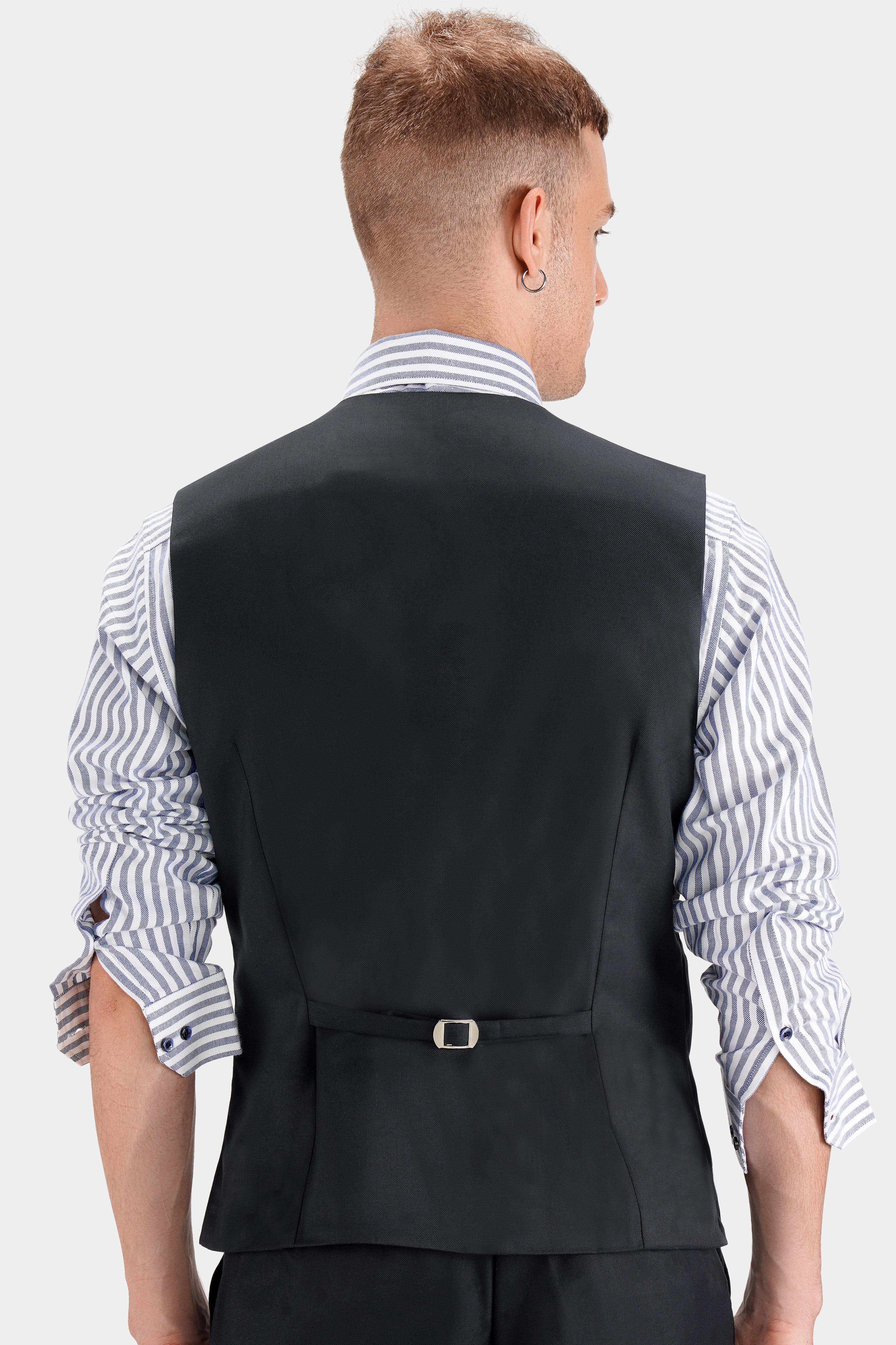 Mirage Blue Wool Rich Waistcoat V2736-36, V2736-38, V2736-40, V2736-42, V2736-44, V2736-46, V2736-48, V2736-50, V2736-52, V2736-54, V2736-56, V2736-58, V2736-60