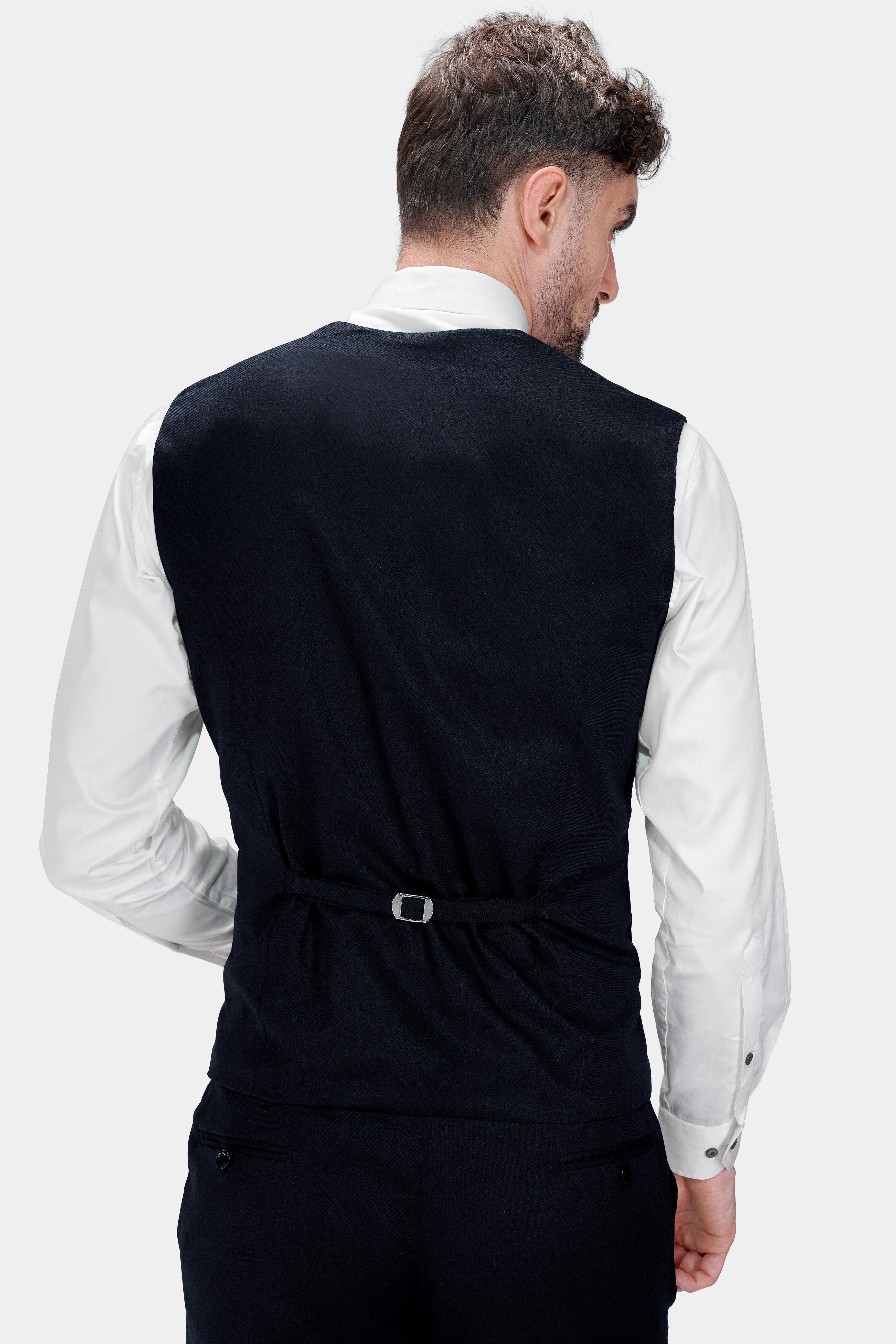 Mirage Blue Premium Cotton Waistcoat V2759-36, V2759-38, V2759-40, V2759-42, V2759-44, V2759-46, V2759-48, V2759-50, V2759-52, V2759-54, V2759-56, V2759-58, V2759-60