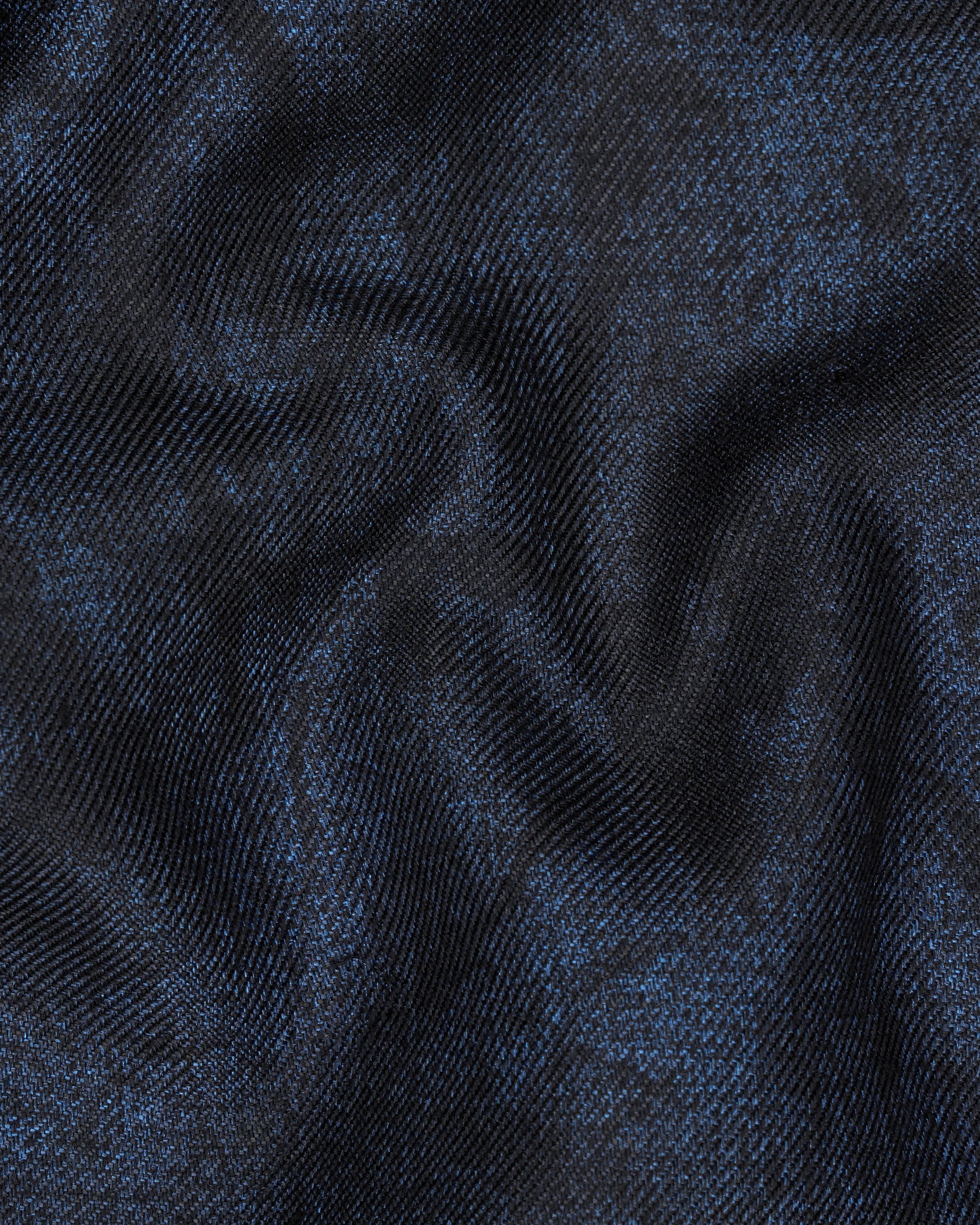 Ebony Navy Blue Vulcan Black Textured Nehru Jacket  WC2188-36, WC2188-38, WC2188-40, WC2188-42, WC2188-44, WC2188-46, WC2188-48, WC2188-50, WC2188-52, WC2188-54, WC2188-56, WC2188-58, WC2188-60