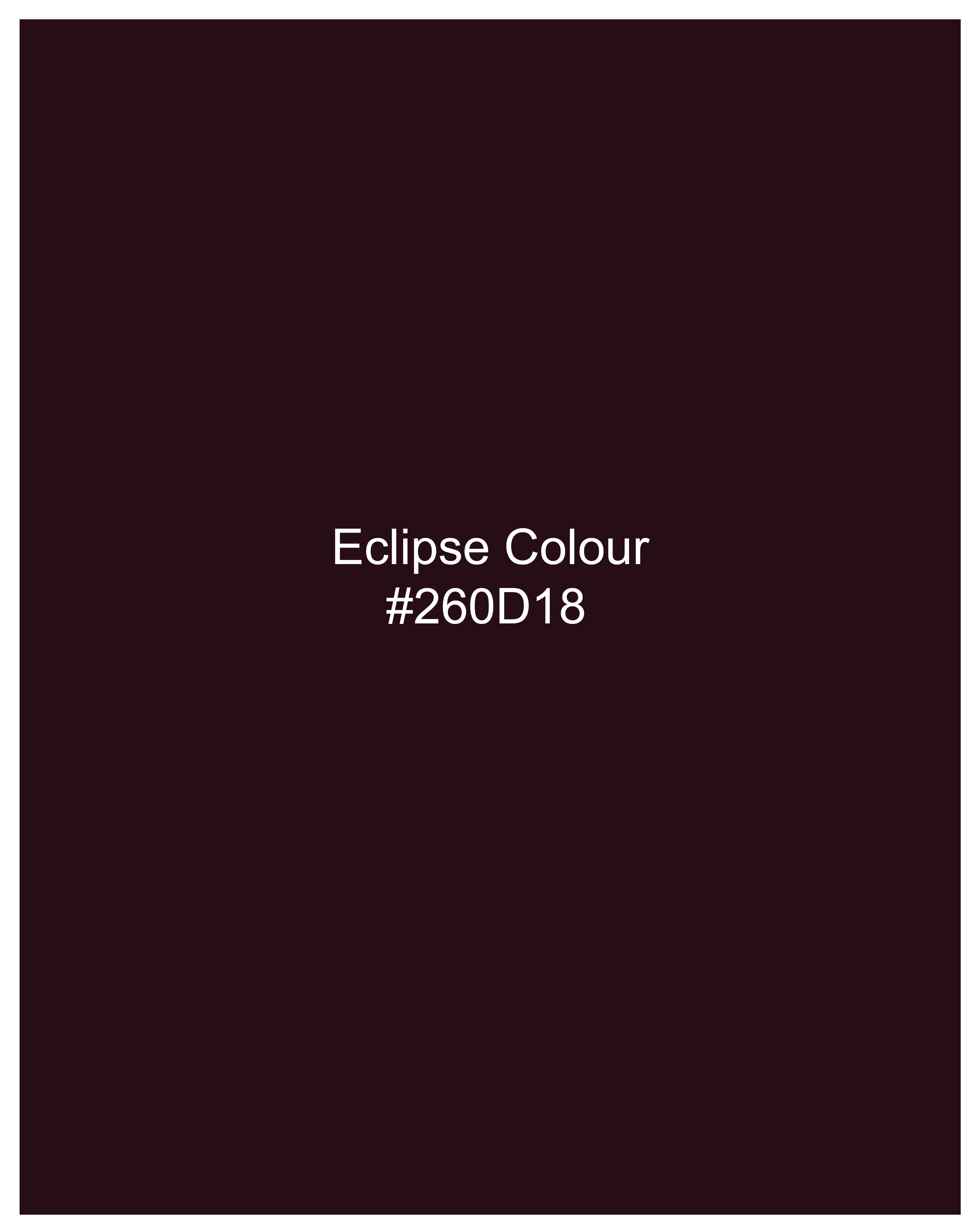 Eclipse Wine Velvet Nehru Jacket WC2296-36, WC2296-38, WC2296-40, WC2296-42, WC2296-44, WC2296-46, WC2296-48, WC2296-50, WC2296-52, WC2296-54, WC2296-56, WC2296-58, WC2296-60