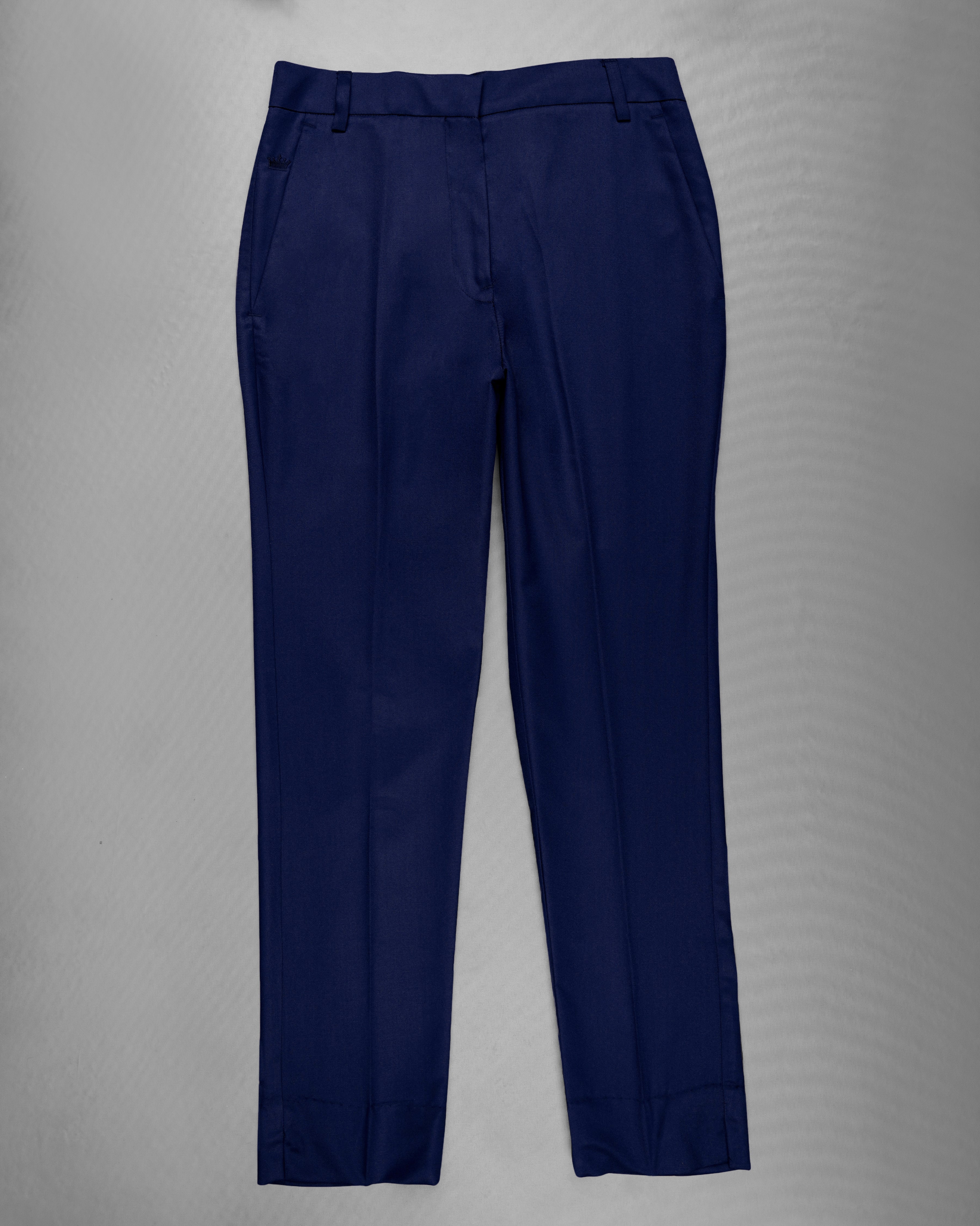 Space Blue Subtle Sheen Women's Pant