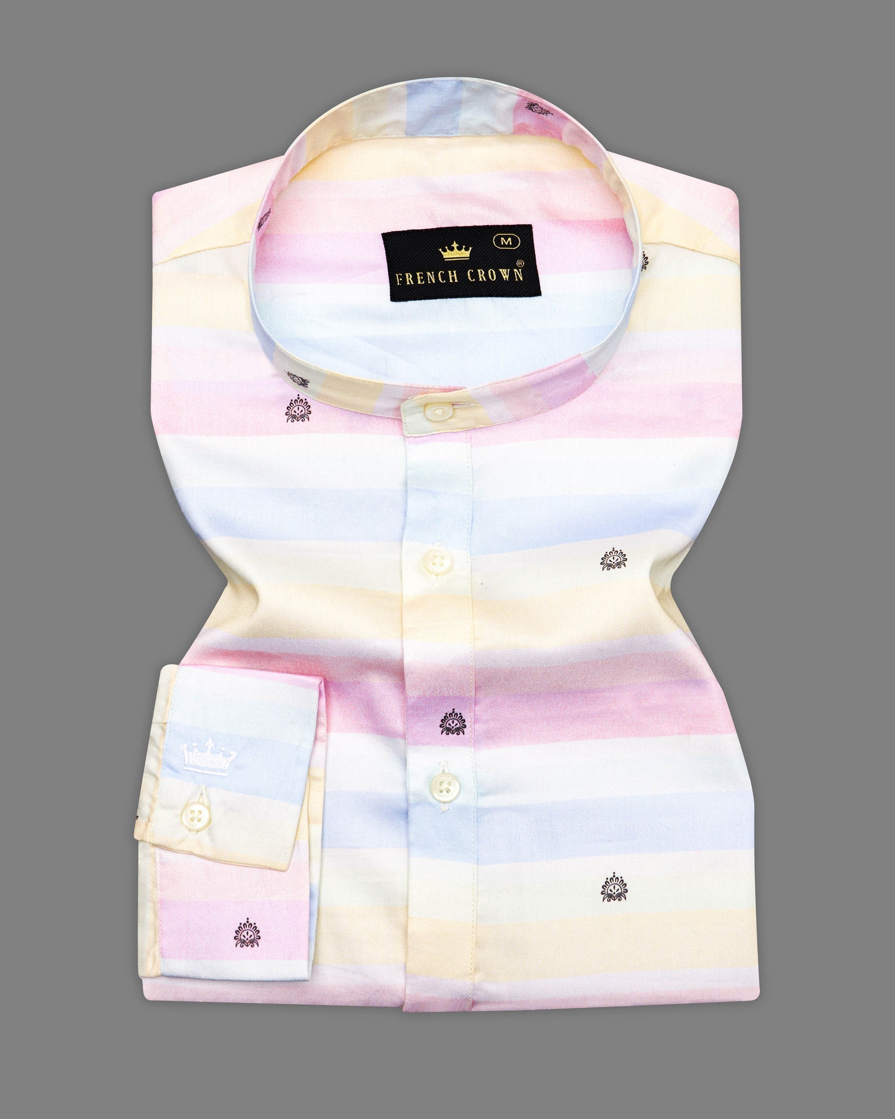 Cherub Pink and Multicolour Printed Super Soft Premium Cotton Women’s Shirt WS059-M-32, WS059-M-34, WS059-M-36, WS059-M-38, WS059-M-40, WS059-M-42